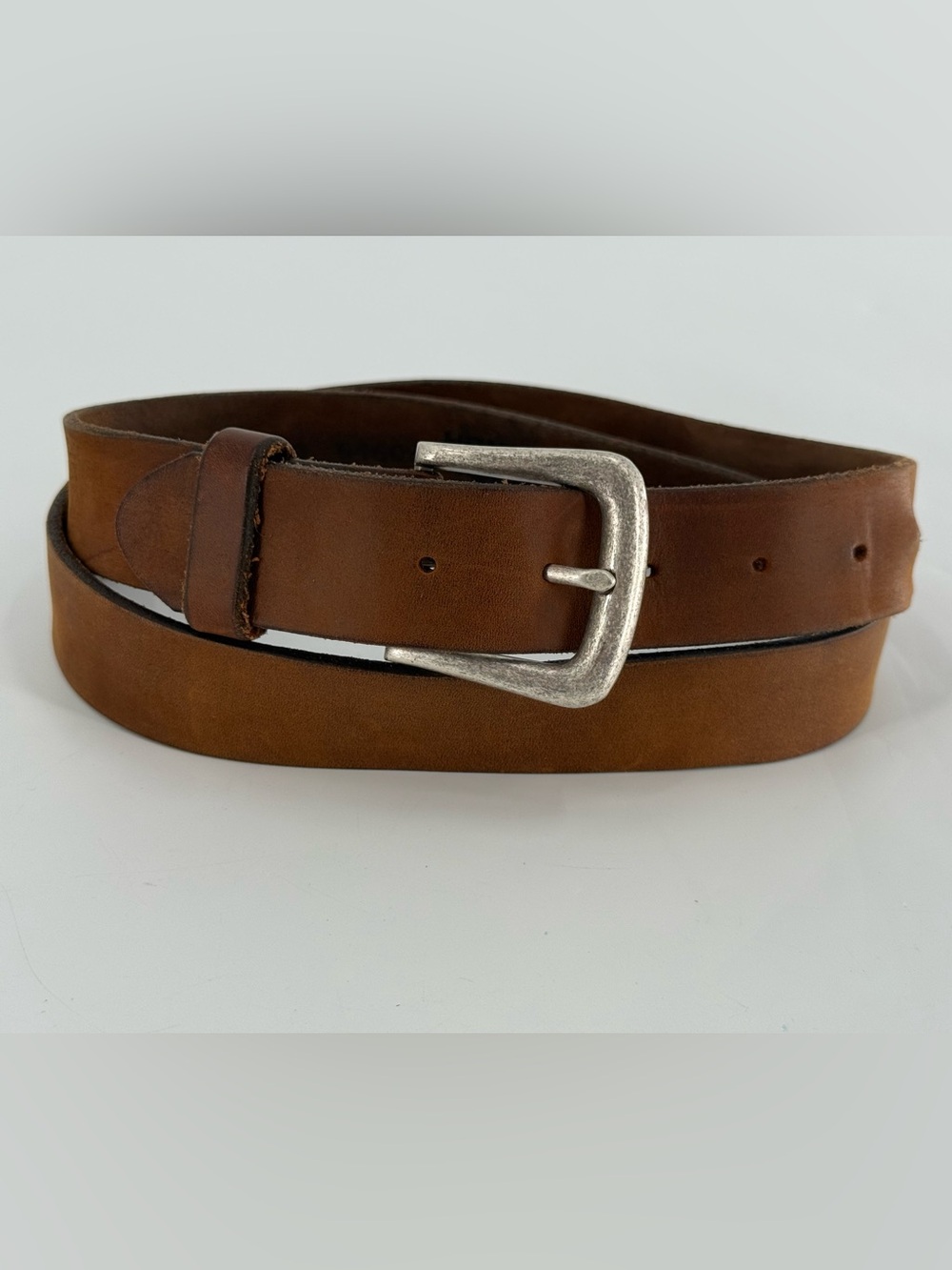 Honest by Brighton‎ Vintage Tan Leather Belt 42